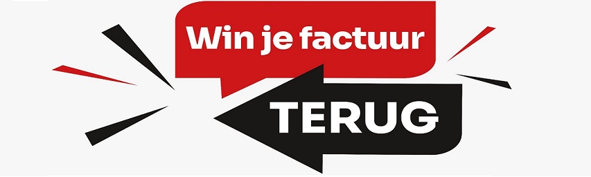 Win in augustus uw factuurbedrag terug!